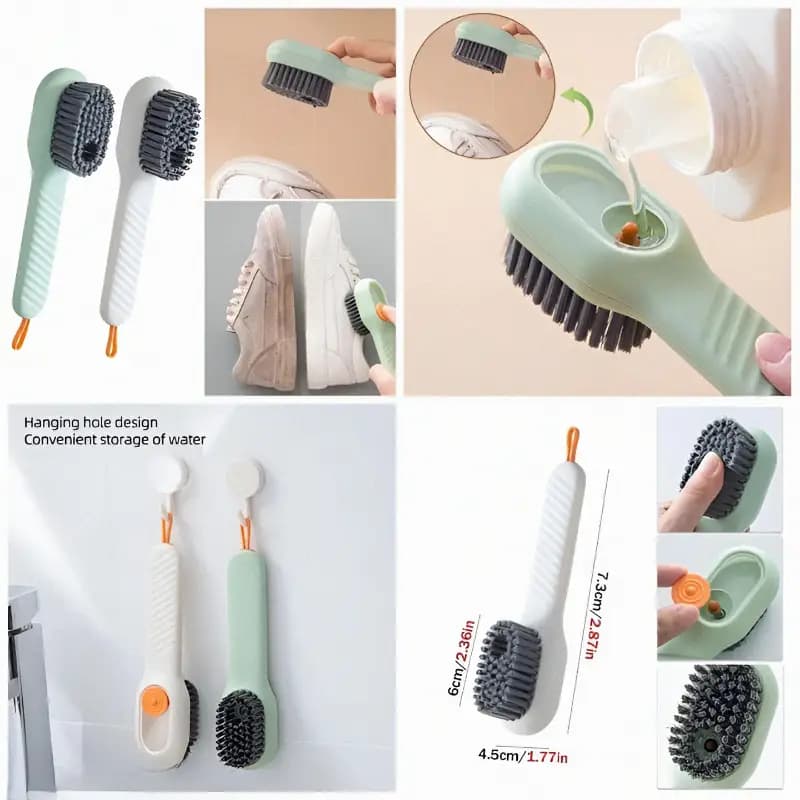 Multipurpose liquid press brush